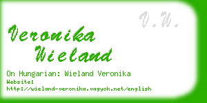 veronika wieland business card